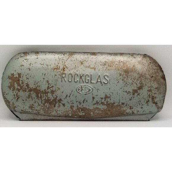 Vintage Rockglas Beck WWII era eyeglass case - Picture 1 of 7